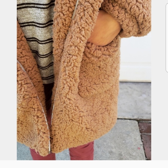 🆕️//The Becky/ Teddy hoodie Jacket - Picture 2 of 6